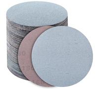 PMIQSA 50 Pièces Disques Abrasifs 125mm Maille Grain 180 | pour Bois Mastic Peinture Ponceuse Excentrique