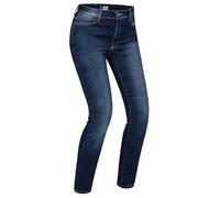 PMJ Ginevra Jeans de moto pour dames, bleu, taille 28 pour femmes