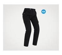 PMJ Electra, pantalon textile femme 27 Noir Noir