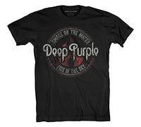 PMNXCVS Deep Purple Smoke Circle Black Big Sister t Shirt(X-Large)