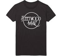 PMNXCVS Fleetwood Mac 'Classic Logo' (Black) T-Shirt(Large)