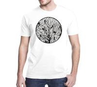 PMNXCVS Gbond Apparel Tree of Life Drawing T-T-Shirts à Manches Courtes(Medium)