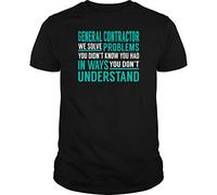 PMNXCVS General Contractor - We Solve Problem T-Shirts à Manches Courtes(Large)