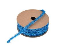 Pmnzdy Guirlande de guirlandes de Noël à paillettes métalliques de 10 m x 6 mm - Décoration de Noël - Pour sapin de Noël - Emballage cadeau - Pour gâteaux, biscuits, mariage