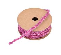 Pmnzdy Guirlande de guirlandes de Noël à paillettes métalliques de 10 m x 6 mm - Décoration de Noël - Pour sapin de Noël - Emballage cadeau - Pour gâteaux, biscuits, mariage
