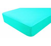 PMP Drap-Housse Jersey Turquoise 60X120 cm