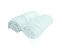 PMP Lot 2 Draps-Housses Jersey Blanc 60X120 cm