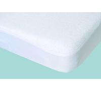 PMP Protège-Matelas Forme Housse Imperméable et Respirant Pu Blanc 40X80 cm