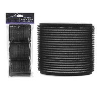 PMS- Lot de 3 bigoudis 60 mm Accessoire, 723006, Noir