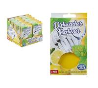PMS 828025 Lot de 2 désodorisants pour lave-vaisselle Parfum citron