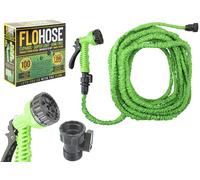 PMS 952017 Tuyau extensible avec pistolet pulvérisateur à 7 cadrans 30 m | 1 pièce Accessoire Vert