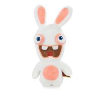 PMS Peluche Personnage de Jeu Vidéo Rabbids- 28cm - 16002614-1 16002614-2 (Bouche Ouverte)