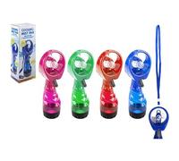PMS Ventilateur brumisateur de refroidissement portatif avec piles - Couleur aléatoire