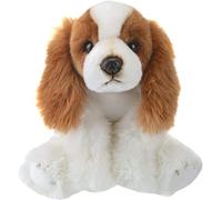 PMS VFM - Jouet en Peluche Cocker Spaniel (Blanc et Marron)