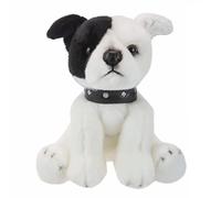PMS VFM - Staffordshire Peluche Staffordshire Bull Terrier Blanc 30 cm Peluche de Luxe Super Moelleuse Collection Natural World