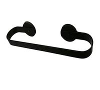 Pmsanzay Barre Porte-Serviettes Magnétique - Aimants Puissants - Noir - Métal - Autocollante