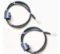 Pmsanzay Lot de 2 câbles de Rechange pour Tondeuse à Gazon 183281 Moteur Zone Control Cable Husqvarna/Poulan/Roper/Craftsman/Weed Eater 532183281 et de Nombreuses Marques.