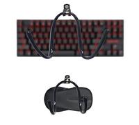 Pmsanzay Lot de 2 supports muraux pour clavier et souris - Sans clavier, sans souris