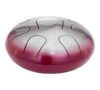 TONGUE DRUM 9 NOTES DO PENTATONIQUE ROUGE BOURGOGNE
