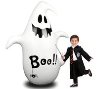 Pmueuff Décoration d'halloween Gonflable, 4,6 Pieds Décoration Halloween Gonflables Fantôme Tumbler Décoration d'halloween Accessoires de Fête Intérieur et Extérieur pour Halloween, Jardin, Salon