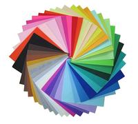 Pmueuff Feuille Feutrine, 30 Pièces Feuilles de Feutre Multicolores Feutrine Loisir Creatif DIY Feuille de Feutrines Tissu en Feutre pour Couture Artisanat Bricolage Décorations(25 x 20 cm)