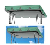 Pmueuff Toit de Balancelle, 210 x 145 cm Toile de Rechange pour Balancelle 3 Places Housse de Toit pour Balancelle Hollywoodienne Imperméable Protection UV Toit de Rechange pour Balancella Universelle