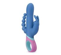 PMV20 Vice Double - vibromasseur triple rotation (bleu)