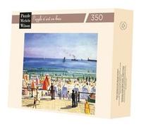 PMW Puzzle bois 350 pièces ALBERT MARQUET LA PLAGE DES SABLES D'OLONNE Multicolore Multicolore G