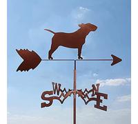 PMYIEXILA Girouette en métal pour chien - Kit d'indicateur de direction de toit - Support extérieur - Outil de mesure professionnel de la construction - Dog4