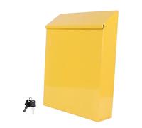 PNAJFUEL Boîte Aux Lettres En Fer Au Design Européen Boîte Aux Lettres Boîte À Suggestions/Yellow/30.00X23.00X6.00Cm