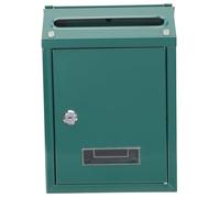 PNAJFUEL Boîte Aux Lettres En Métal Boîte Aux Lettres Suspendue Boîtes Aux Lettres D'Extérieur Boîte Aux Lettres Murale Boîtes Aux Lettres D'Extérieur Boîte Aux Lettres Murale Sécurisée/Green