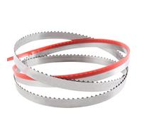 PNAJFUEL Lames de Scie À Ruban, 2040 X 16 X 0,56 Mm X 4 Tpi Pourhine À Scier Les Os, Lame de Scie À Ruban Pour Couper Les Aliments, Côtelettes D'Agneau/Biftecks/Os/Viande