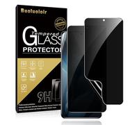 Pnakqil 2 Pièces Protection D'écran Anti-Espion pour OnePlus 13 5G TPU Protection Ecran, Sans Bulle, Compatible avec d'empreintes, Installation Facile [Non-Verre]