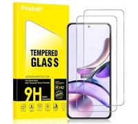 Pnakqil 2 Pièces Verre Trempé pour Motorola Moto G13/G23/G53 5G Film de Protection Écran 9H Dureté Anti-Rayures Sans Bulles Facile à Installer 0,33mm HD Ultra Transparent Protecteur Vitre