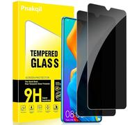 Pnakqil Verre Trempé Anti Espion pour Huawei P30 Lite/Nova 4e 2 Pièces,Anti-Espion Film Protection écran,9H Dureté Privacy Protecteur D'écran,Anti Rayures Sans Bulles Confidentialité Vitre