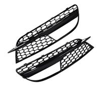 PNBVW 2 pièces Grille Avant de Voiture en nid d'abeille Couverture de calandre en Maille for AA//u//d//i A5 2012 2013 2014 2015 2016 Couverture de calandre de Phare antibrouillard (Non for S-Line)