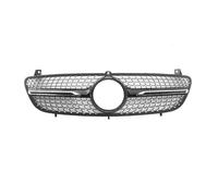 PNBVW Calandre Avant for M//ercedes-B//ENZ W639 Viano/Vito 2006 2007 2008 2009 2010 Pare-Chocs Avant Racing Diamond Grill Tuning Accessoires(Black)