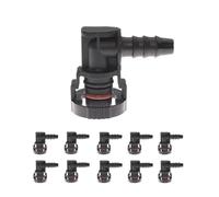PNBVW Connecteur de tuyau de carburant for système de refroidissement automatique 1/2/5/10 D10 ID6-90, connecteur rapide for tuyau d'eau automatique(10PCS)