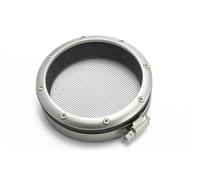 PNBVW Grille de protection d'admission d'air turbo 3"/3,5"/4" for turbocompresseur, matériau: aluminium, caoutchouc et acier inoxydable(102mm (4inch))