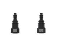 PNBVW Raccord de tuyau de carburant en caoutchouc for voiture, 1/2/5/10 ID8 9,89, connecteur à dégagement rapide, outils automobiles(2PCS)