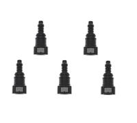 PNBVW Raccord de tuyau de carburant en caoutchouc for voiture, 1/2/5/10 ID8 9,89, connecteur à dégagement rapide, outils automobiles(5PCS)