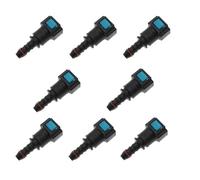 PNBVW Raccord de tuyau de carburant en caoutchouc for voiture, connecteur à dégagement rapide, pièce de carburateur, 2/5/8/10 7,89 ID6(8PCS)