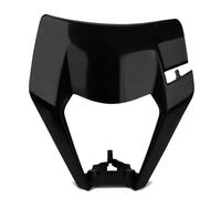 PNBVW Visière de phare LED for moto K//T//M EXC EXCF XC XCF XCW SX SXF 125 144 150 250 300 350 400 450 530(Black)