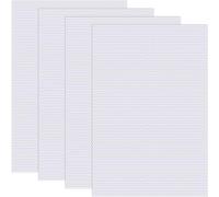 Pndeyo Fursuit Lot de 4 feuilles de maille blanche en PVC imperméable imprimable pour accessoires de cosplay en fourrure 0,5 mm