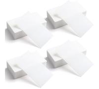 Pndeyo Lot de 200 feuilles de papier pour permanente capillaire - Épais - Jetables - Résistance aux hautes températures - Accessoires de coiffure pour permanentes froides et chaudes - Blanc