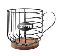 Pne de tampons de café - stockage de tasse stable pour tampons de café, étagère de stockage, tasse | Propriétaires de boissons pour lieux commerciaux, bibliothèques ou usage domestique