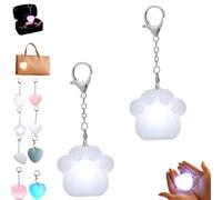 Pnedeodm 2026 New Purse Light Handbag Light with Automatic Sensor, Love Wallet Tote Bag Touch Sensing Lights, Rechargeable Heart Shaped Purse Lights for Women Girls Gift (D)