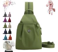 Pnedeodm 3 in 1 Anti-Theft Travel Tote Bag, Waterproof 2-Way Commuter & Travel Shoulder Bag, Large Capacity Oxford Convertible Shoulder Travel Bag,Waterproof Tote Bag with Zip for Women (Green)