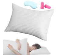 Pnedeodm Anti Snoring Pillow for Side & Back Sleepers, Orthopedic Cervical Neck Support Pillow, Ergonomic Cooling Breathable Sleeping Pillows for Better Sleep (1, King (U.K. Standard))