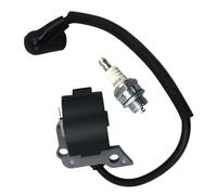 PNESHGTT Bobine d'allumage 020143031 avec Bougie Compatible Les tronçonneuses Sachs Dolmar 109, 110i H, 111, 115, 115H, 115i, 115iH, PS-43, PS-52 et PS-540